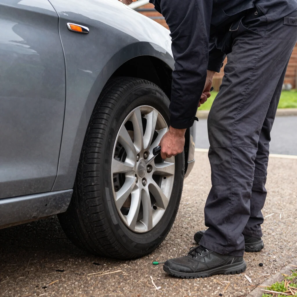 Single New Tyre