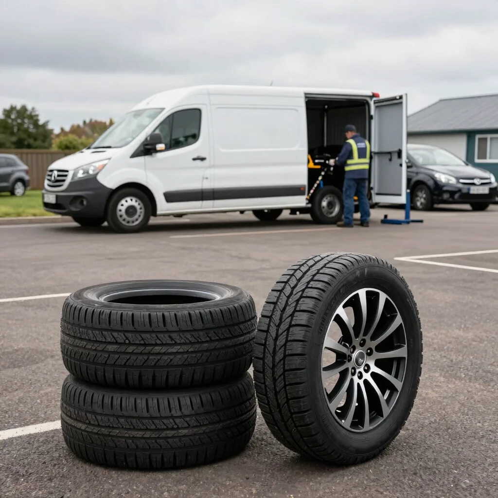 Pair of New Tyres
