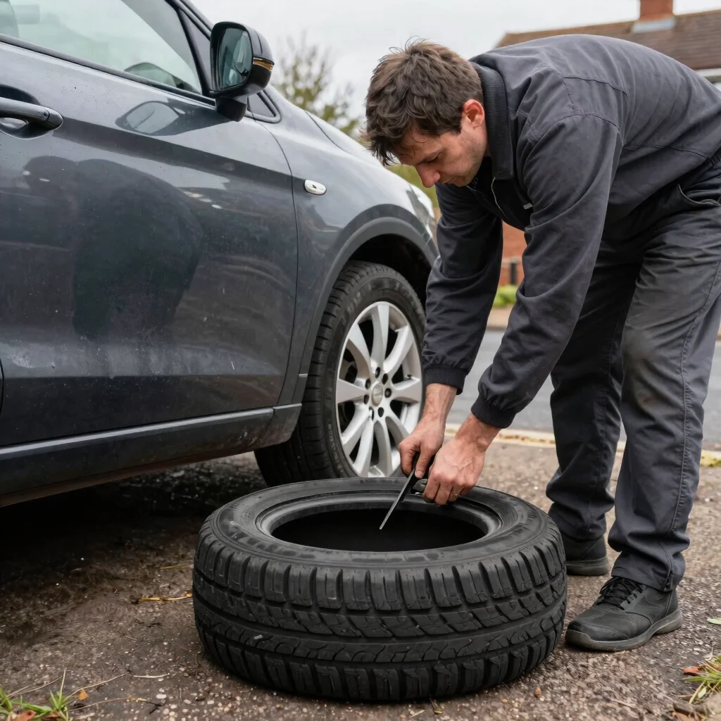 Customer Tyre Fitting